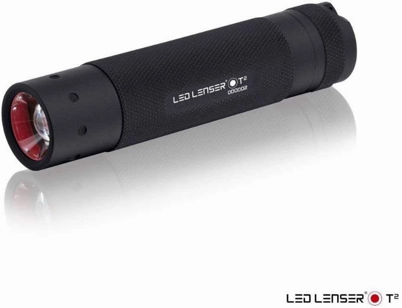 LEDLenser T² Tactical LED Torch, 240 lumens, Long Distance Beam 180m, Robust Metal housing, 3xAAA Battery Powered, incl. Batteries, Hunting, Fishing, Outdoor