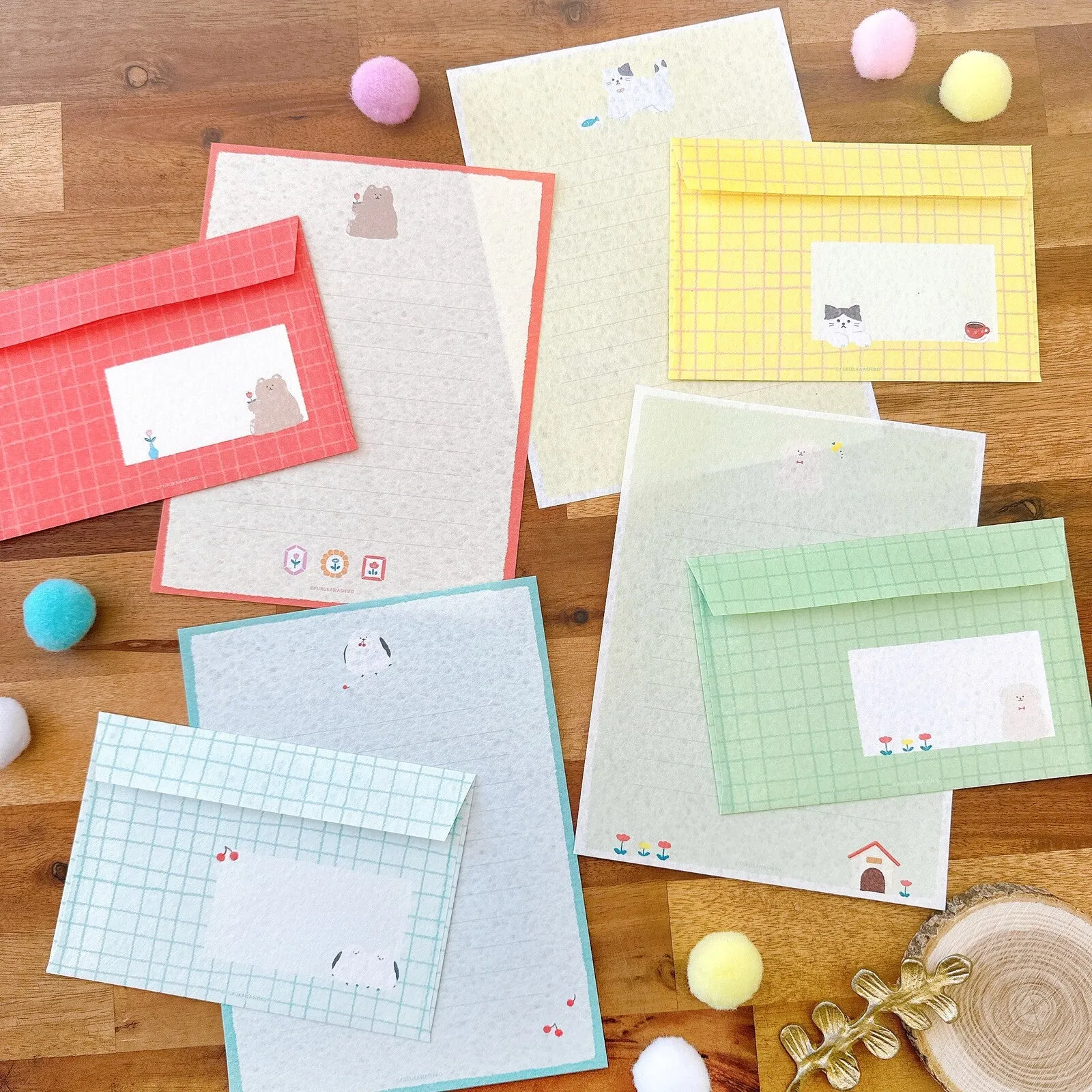 Letter Writing Set - Fluffy Little Bird