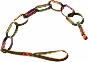 Light Weight Nylon Climbing Chain Rope Forming Rings Slings Chain Rope Nylon Webbing Slings Safe Chain Easy to Use