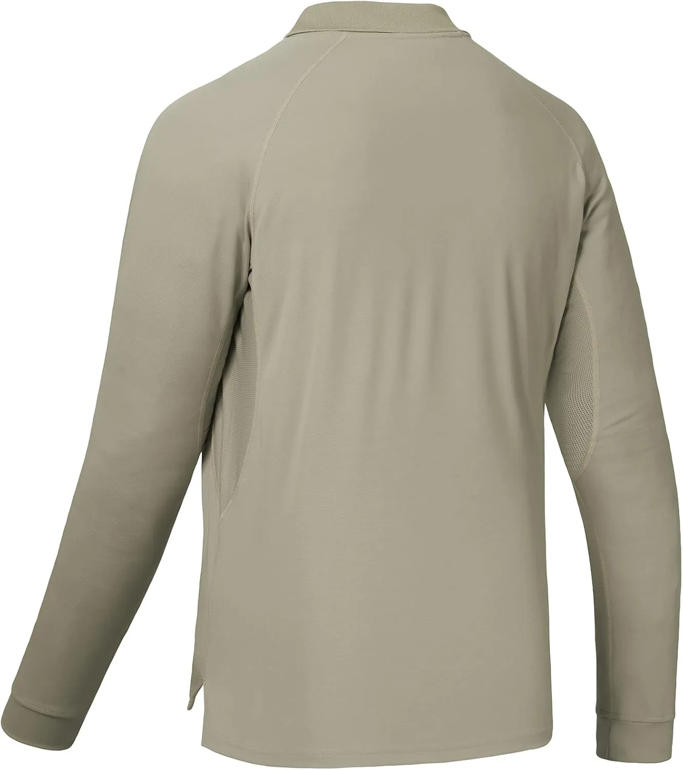 Lightbare Men’s Performance Polo Shirt Moisture Wicking Quick Dry Tactical Pique Shirts Hiking Fishing Golf UPF 50