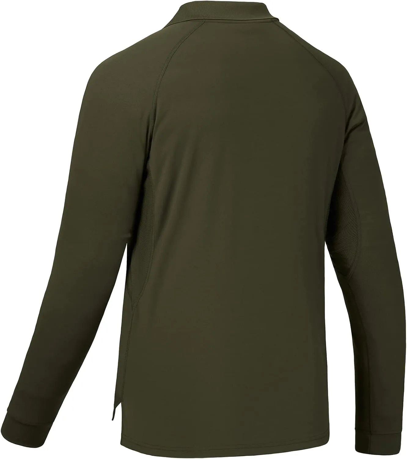 Lightbare Men’s Performance Polo Shirt Moisture Wicking Quick Dry Tactical Pique Shirts Hiking Fishing Golf UPF 50