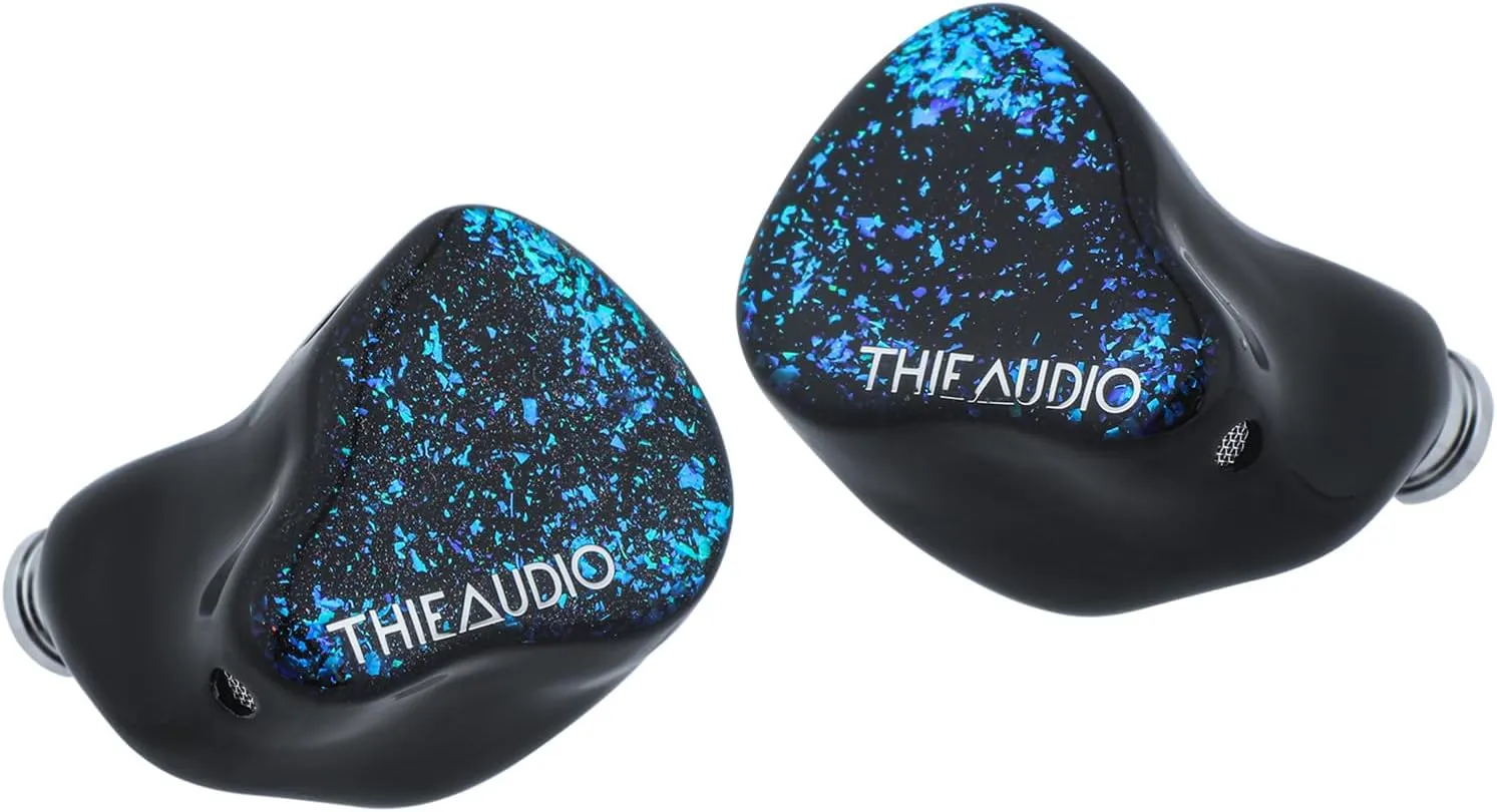 Linsoul THIEAUDIO Hype 4 2DD 4BA in Ear Monitor, HiFi IEM Earphones with Tonal Balance, Latest Sonion Driver, Detachable Silver-Plated OCC Cable for Audiophile Musician Professionals (Black)