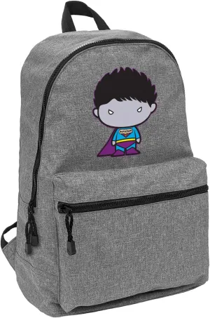 LOGOVISION Superman Bizarro Cute Chibi Character Lightweight Backpack for Work School Daily Use Packable for Travel