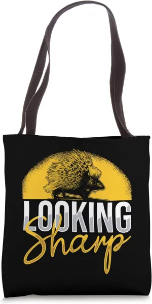 Looking Sharp Porcupine Tote Bag