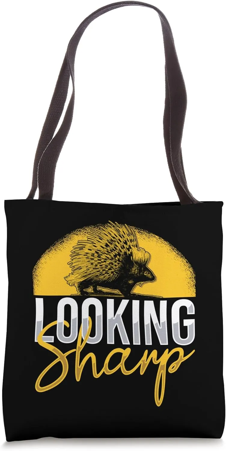 Looking Sharp Porcupine Tote Bag