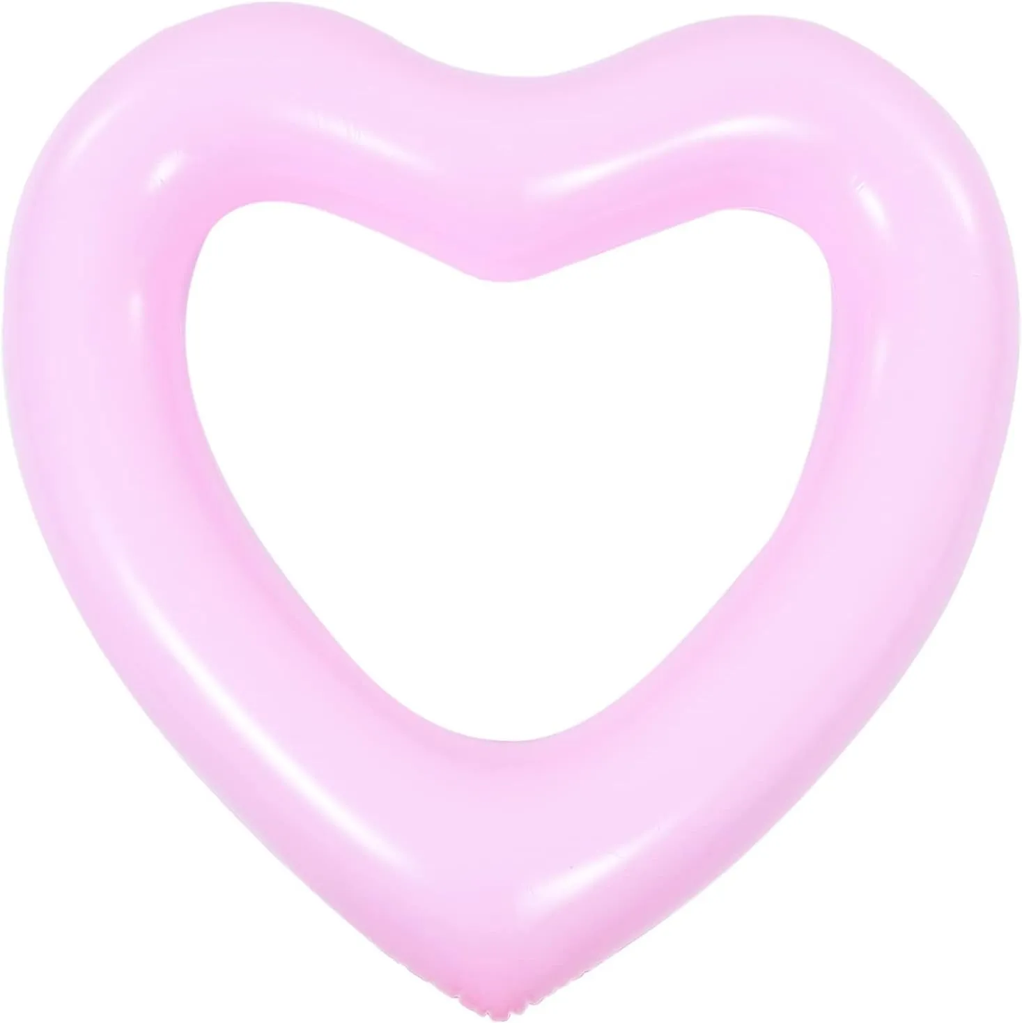 Love Swimming Ring Beach Party Beach Party Supply Heart Shape Swim Ring Pool Floats Inflatable