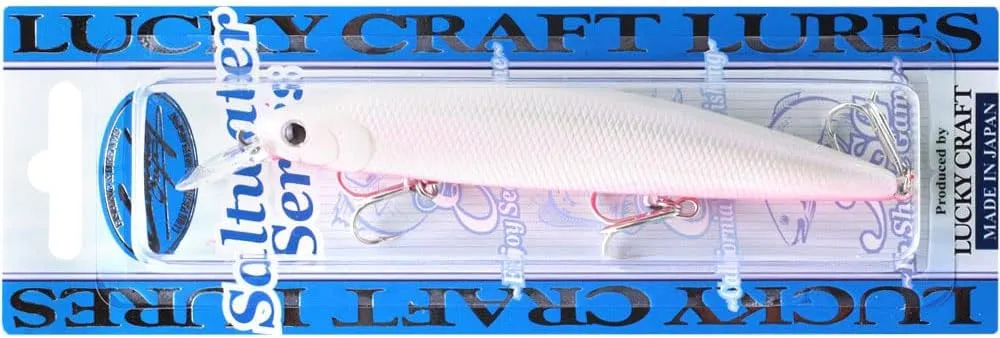 LUCKY CRAFT Surf Pointer 115MR, Saltwater Surf Fishing Lures, Jerkbait, Halibut, Surf Perch, Calico Bass, White Seabass, Striped Bass, Sinking, Fishing Gear, Fishing Accessories, Fishing Tackle