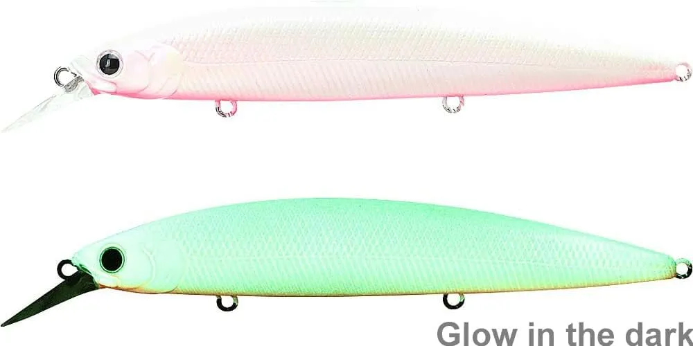 LUCKY CRAFT Surf Pointer 115MR, Saltwater Surf Fishing Lures, Jerkbait, Halibut, Surf Perch, Calico Bass, White Seabass, Striped Bass, Sinking, Fishing Gear, Fishing Accessories, Fishing Tackle