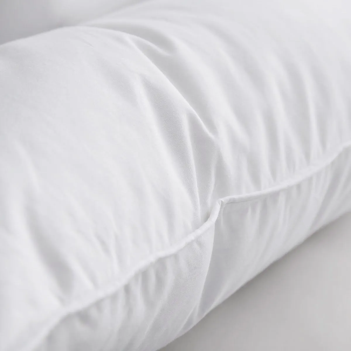 Luxury Feathers Down Pillows King Size Set of 2, Hotel Quality Fluffy Bed Pillows, Soft Pillows for Sleeping, Organic Cotton Cover(20x36”, Pack of 2)