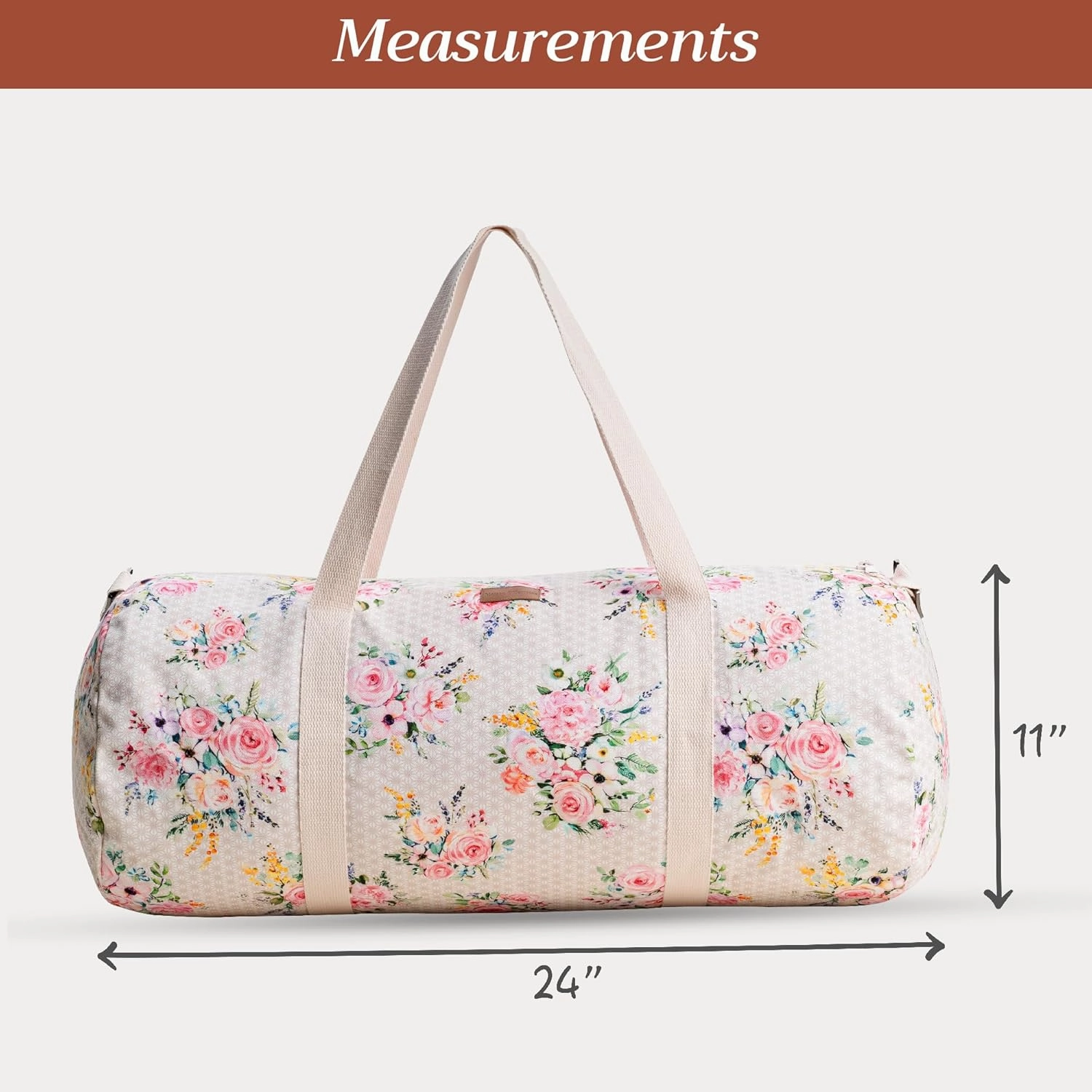 Maison d'Hermine Yoga Mat bag, Cylindrical bag for Woman&Men, yoga mat Bag &Adjustable shoulder straps Yoga Mat Carrier Bag with Drawstring Water Bottle Pocket and zipper pocket