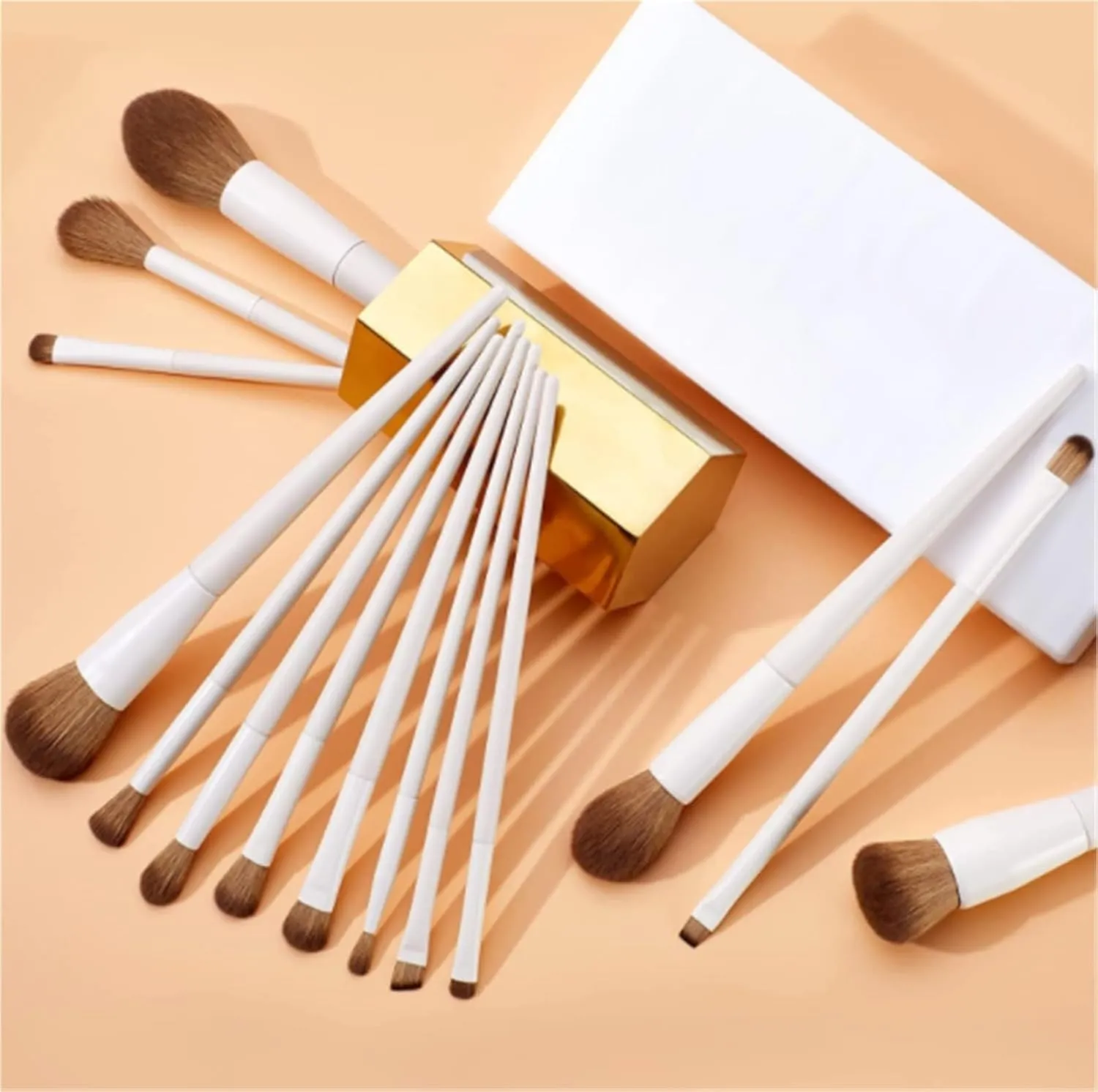 Make Up Brushes Set Makeup Brush Set 14 Pieces Soft Bristle Loose Powder Blush Eye Shadow Makeup Brush Makeup Tools Set