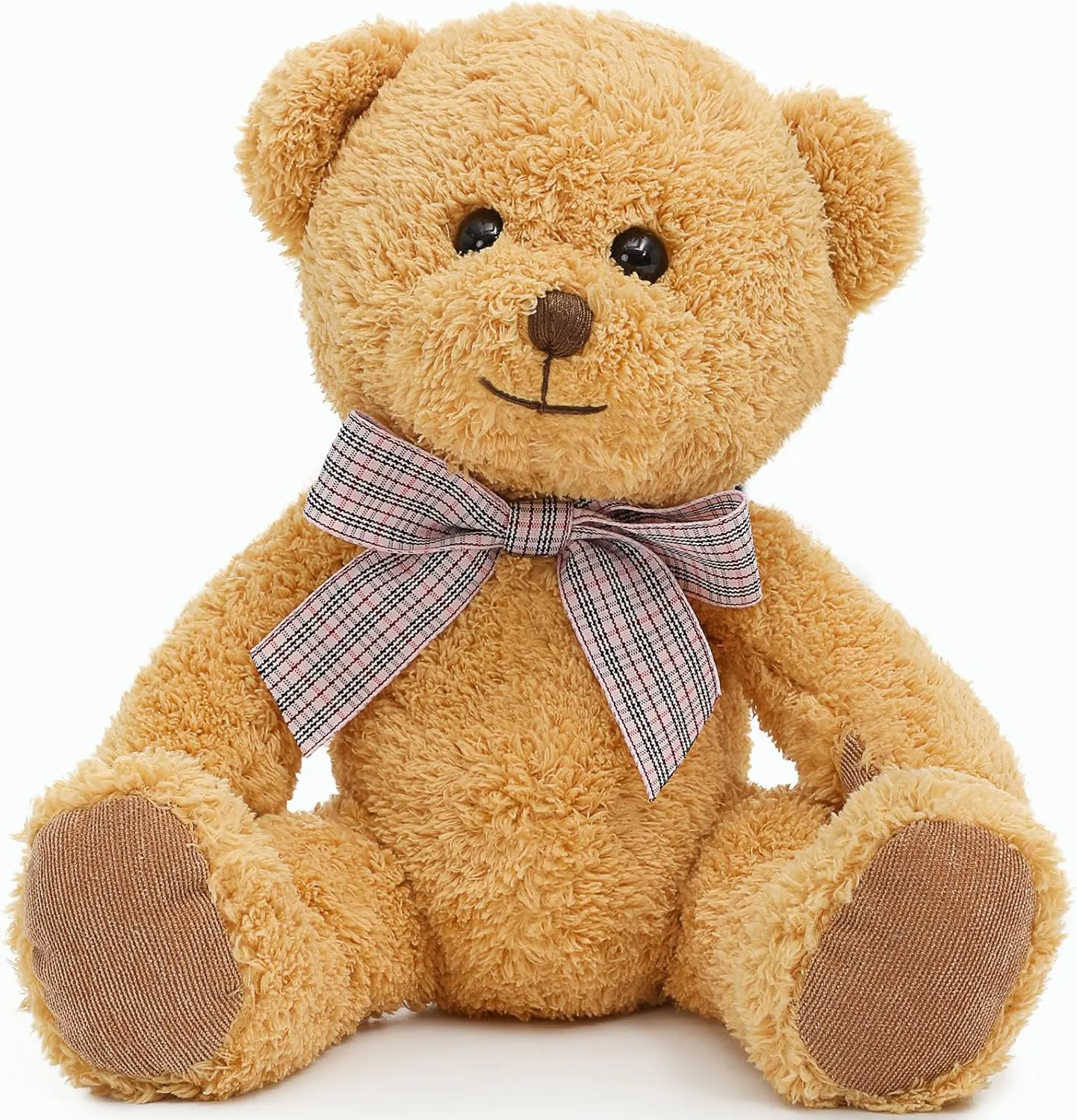 MaoGoLan 13 inch Stuffed Animals Bulk Soft Teddy Bear Plush Toys Set for Kids Teens Girls - Brown Bear, Floppy Bunnies, Monkey, Panda - Baby Shower Decorations, Christmas, Easter Gift, 5 Pack