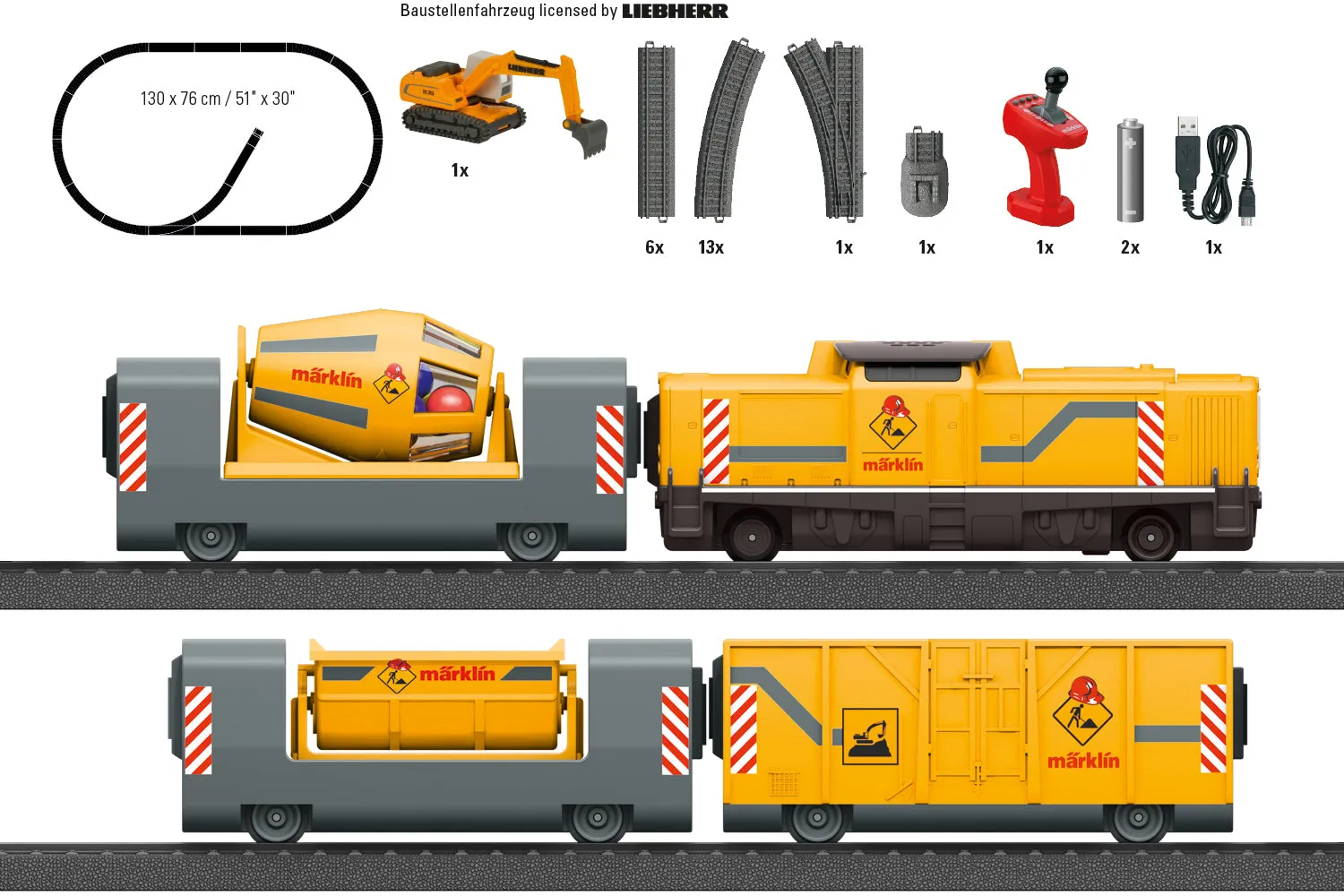Marklin HO 29346 Starter Set My World Construction Site  2022 New Item