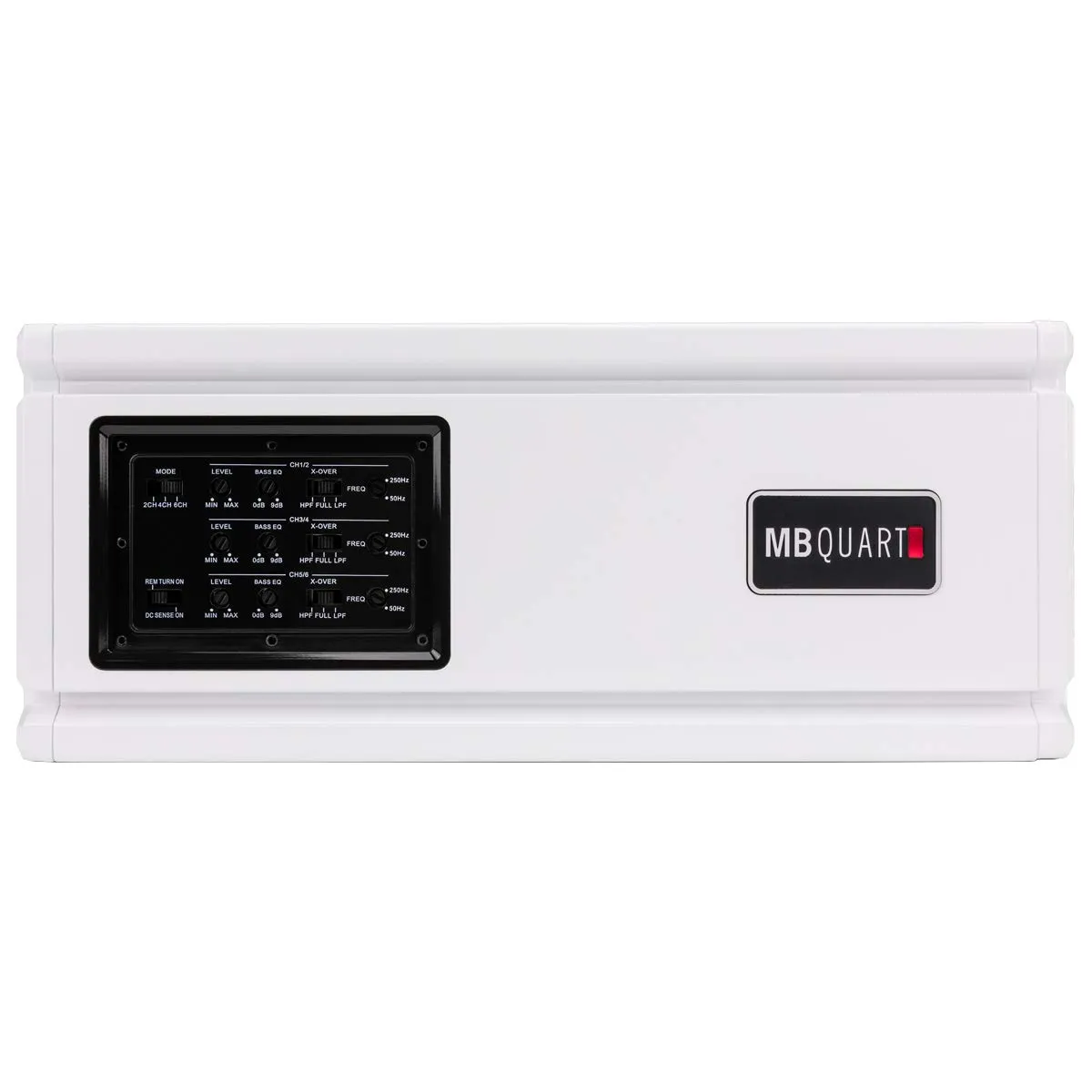MB Quart Nautic Amplifier NA3-600.6 - Nautic Marine, 600 Watts, 4 Channel, Marine Amplifier, Speaker, Heat Sink, Ipx Standard, Marine Grade,Multicolored