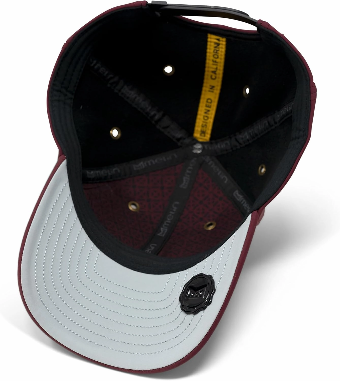 melin A-Game Infinite Thermal, Performance Snapback Hat for Cold Weather, Water-Resistant Baseball Caps for Men & Women