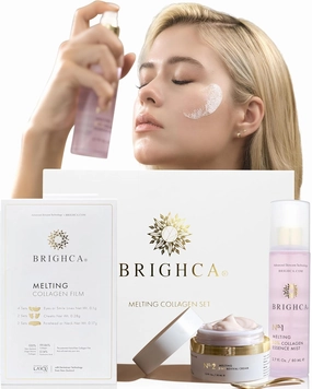 Melting Collagen Set - Anti-Aging Routine with Mist, Cream & Melting Mask | Firming, Wrinkle Repair, Deep Hydration - All Skin Types (SET)
