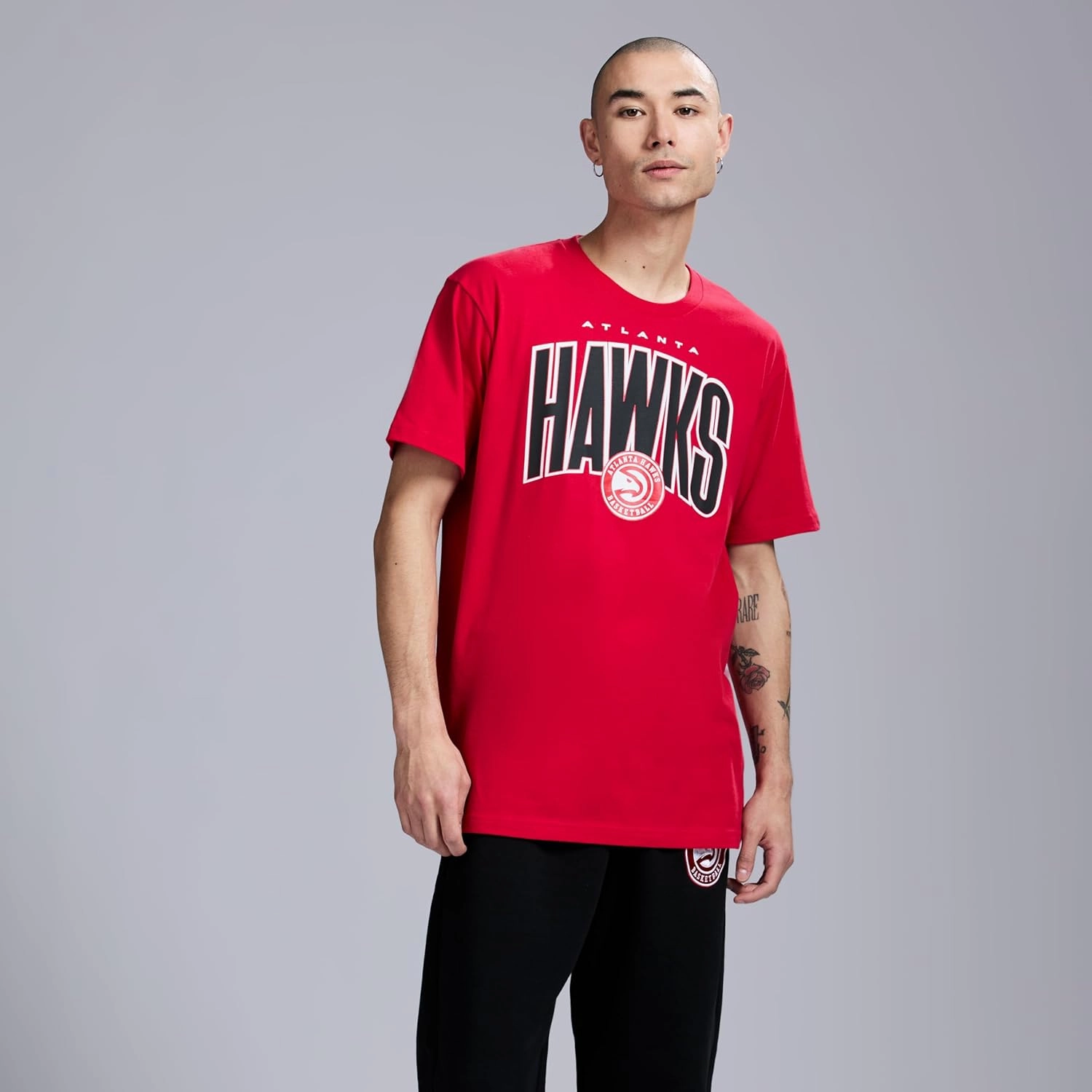 Men's X NBA Officially Licensed Graphic Short Sleeve Lightweight Classic Crew Neck Cotton T-Shirt