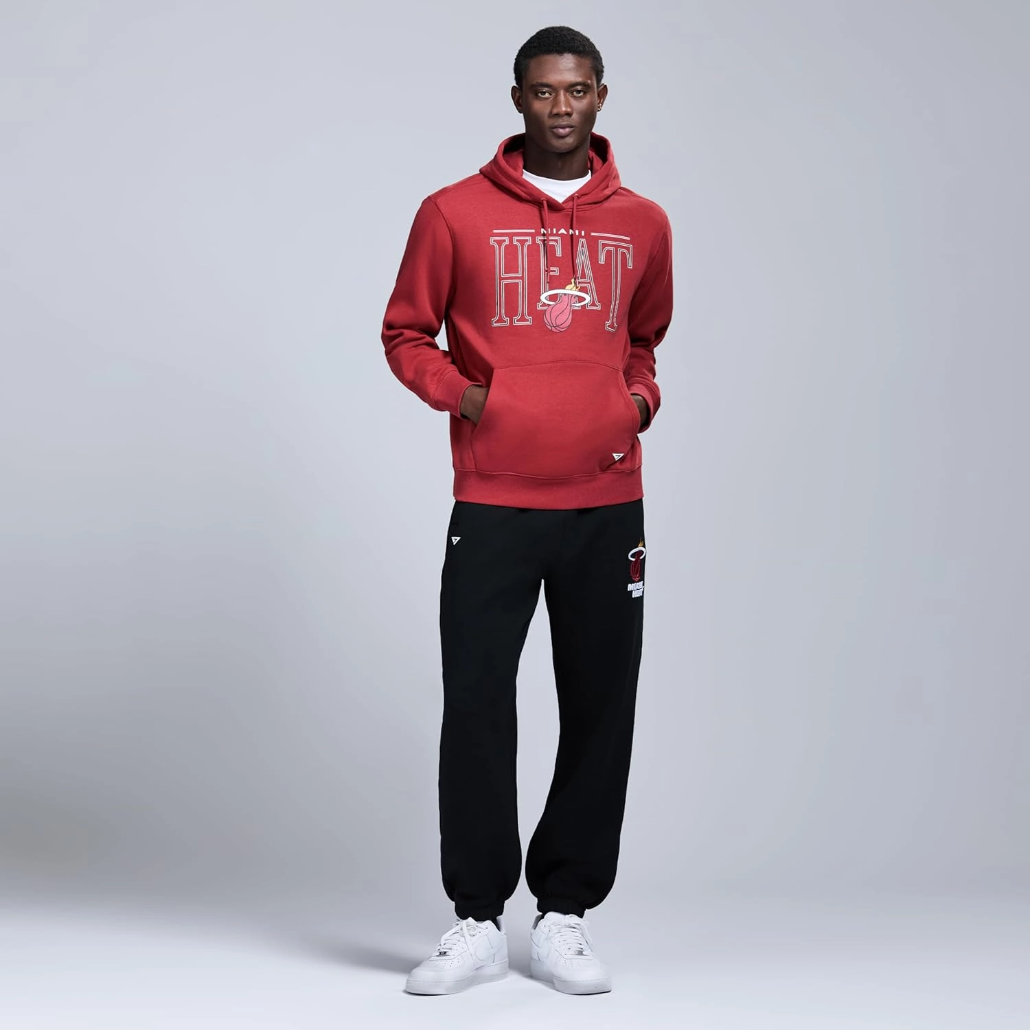 Men's X NBA Officially Licensed Long Sleeve Classic Pullover Hoodie Fleece Sweatshirt