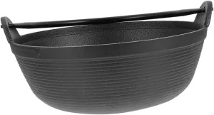 Mikinona Cast Iron Dutch Oven Pot Lid Outdoor Cooking Stewpan Non-stick Pot Household Cooking