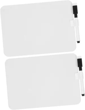 Mini Chalk Board Whiteboard Set for Boys and Girls Erasable Writing and Drawing Board