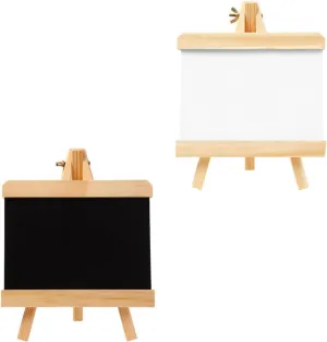Mini Chalkboard Kids Drawing Board Wooden Chalkboard Office Message Board Kids Chalk Pad