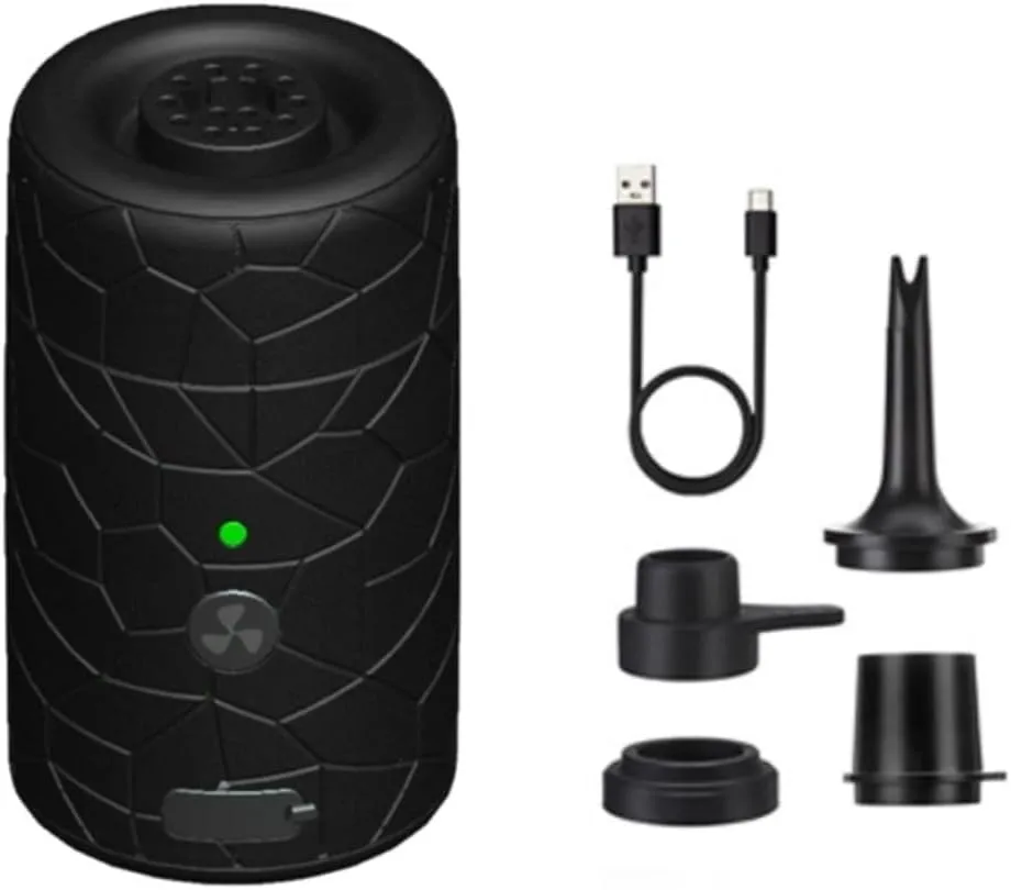 Mini Electric Air Pump for Inflatables Portable Air Mattress Pump Rechargeable Air Pump for Pool Floats Sleeping Pads