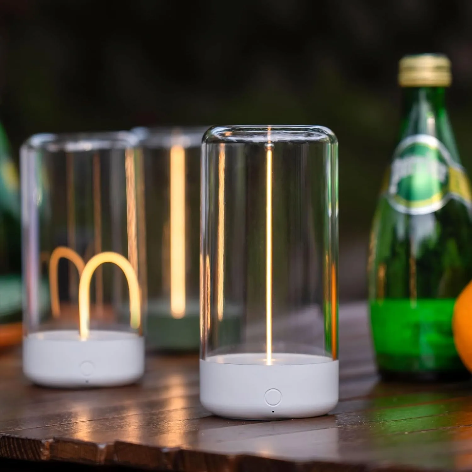 Mini Minimalist Table Lamp Cordless LED Desk Lamp Rechargeable Modern Night Lights Portable Nightstand Lamps Unique Ambient Light Mood Lighting for Bedroom, Beside, Nursery