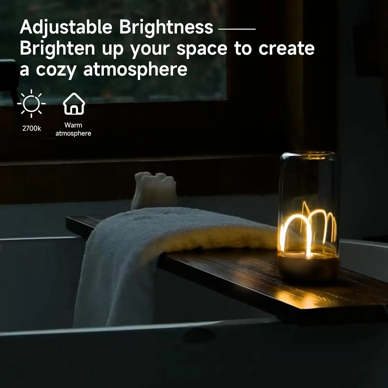 Mini Minimalist Table Lamp Cordless LED Desk Lamp Rechargeable Modern Night Lights Portable Nightstand Lamps Unique Ambient Light Mood Lighting for Bedroom, Beside, Nursery