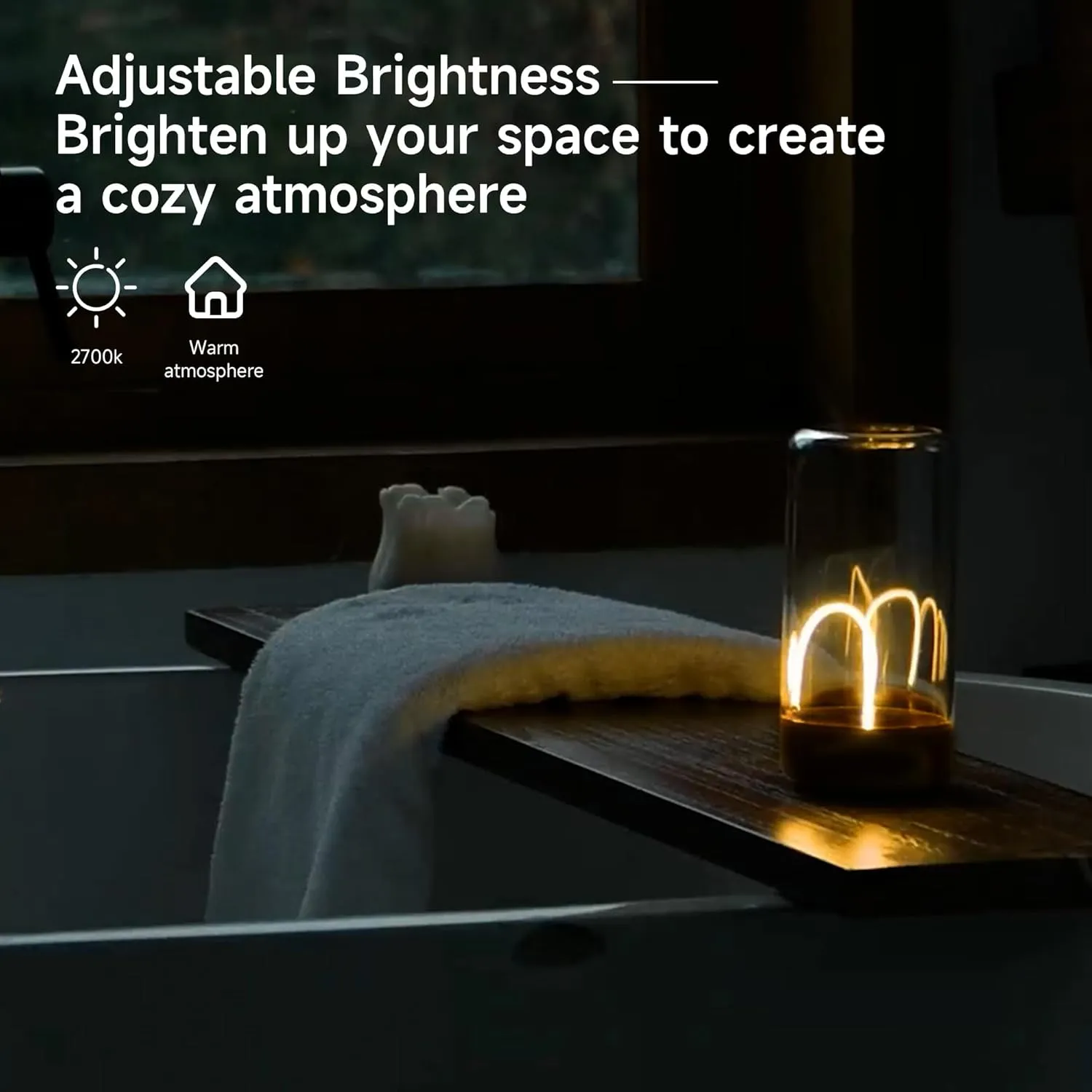 Minimalist Tabe Lamp Mini Cordless and Rechargeable Desk Lamps with Breathing Effect 3 Levels Brightness Touch Control Ambient Light Unique Gifts Ideal for Men/Dad/Him 2 Packs (Gray White)