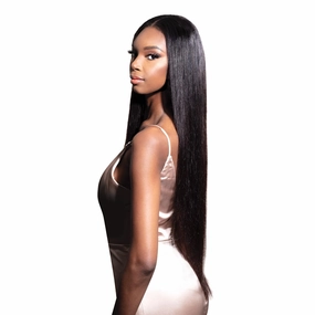 ModelModel Virgin Human Hair Weave Dream Weaver 3 Bundles Straight (NATURAL/BLACK, 16 18 20 Inch)