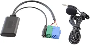 Motorcycle Parts Car Music Audio Microphone Handsfree ISO for Fiat Grande Punto Alfa Romeo After 2007 for VISTEON Strong and Durable