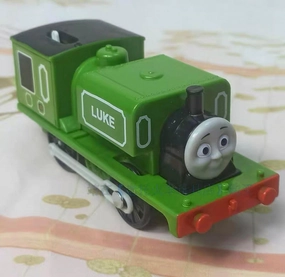 Motorized Luke Train Engine Toy Set, Battery-Powered Train’s Friend Toy Set ，Toddlers Train Toys for Age 3 4 5 6 7 8 Kids Boys Girls