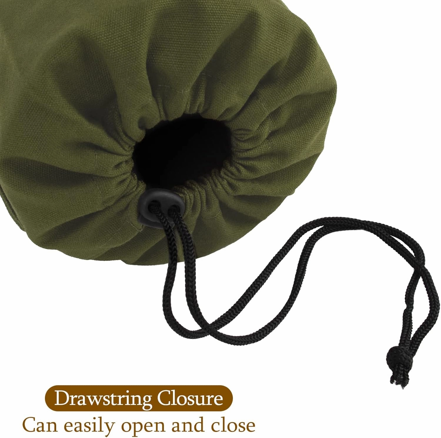 Muka Yoga Mat Carrier with Air Holes, Cotton Exercise Bag with Drawstring and Adjustable Strap