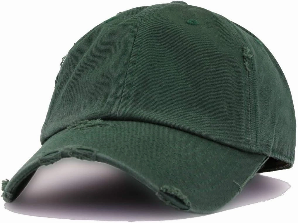 Music Note Vintage Baseball Cap Embroidered Cotton Adjustable Distressed Dad Hat