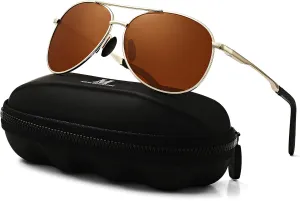 mxnx Aviator Sunglasses for Men Polarized Women UV Protection Lightweight Driving Fishing Sports Unisex glasses MX208