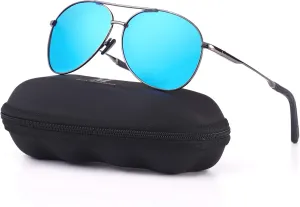 mxnx Aviator Sunglasses for Men Polarized Women UV Protection Lightweight Driving Fishing Sports Unisex glasses MX208
