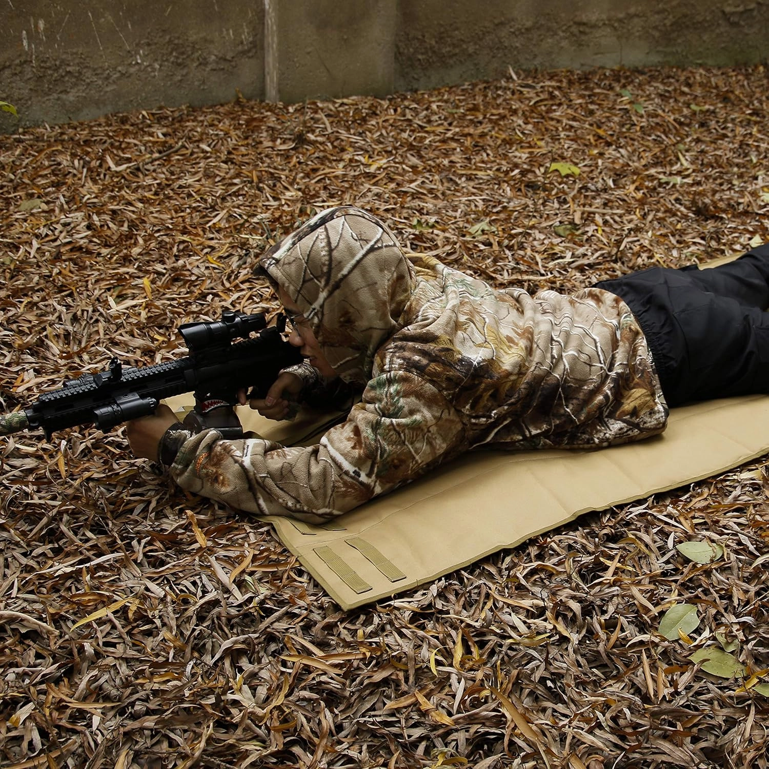 MYDAYS Tactical Roll Up Padded Shooting Mat,Non-Slip Durable Shooting Rest Hunting Accessories,Hunting Mats for Shooters