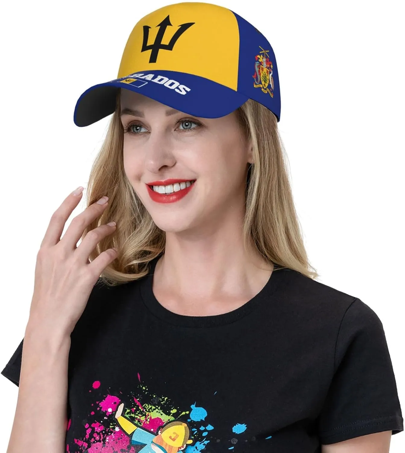 National Flags Baseball Cap for Men Women, Fashion Adjustable Sun Protection Visor Caps Trucker Hat Patriotic Caps