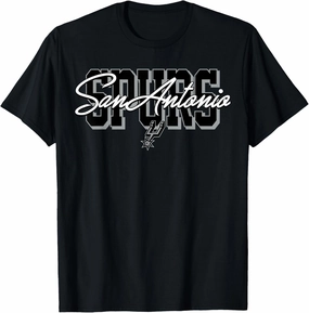 NBA - San Antonio Spurs Blockletter Script T-Shirt
