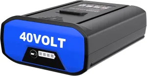 New 40V 4000Mah Battery Replacement for Kobalt 40V 4.0ah Rechargeable Lithium Ion Cordless Power Equipment Battery,Compatible with ALL Kobalt 40V max team Tools