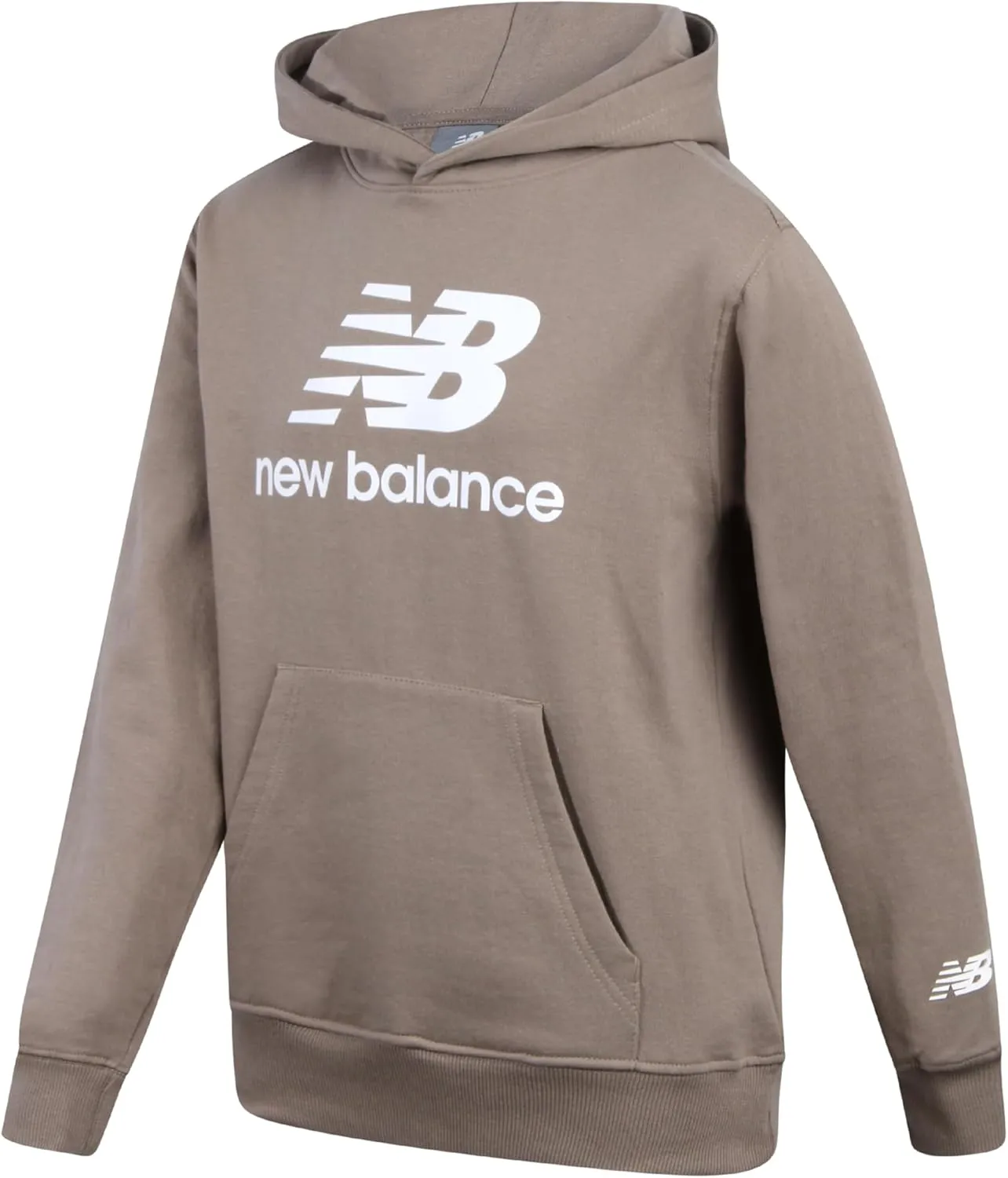 New Balance Boys' Sweatshirt Basketball Active Fleece Pullover Hoodie (Size 4-20)