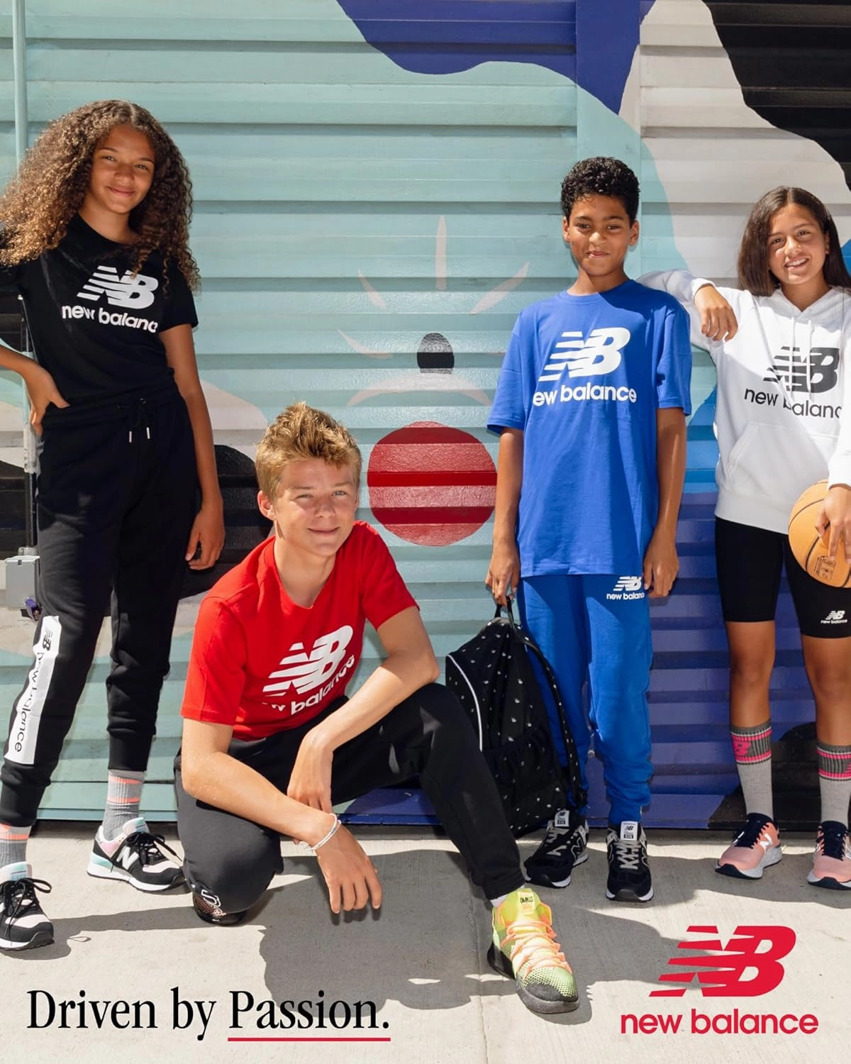 New Balance Boys' Sweatshirt Basketball Active Fleece Pullover Hoodie (Size 4-20)