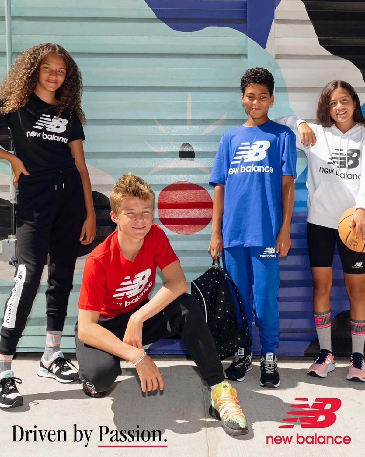 New Balance Boys' Sweatshirt Basketball Active Fleece Pullover Hoodie (Size 4-20)