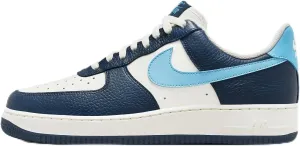 Nike Air Force 1 '07 Men's Shoes (HJ9291-478, Armory Navy/Sail/Pale Ivory/Baltic Blue) Size 11.5