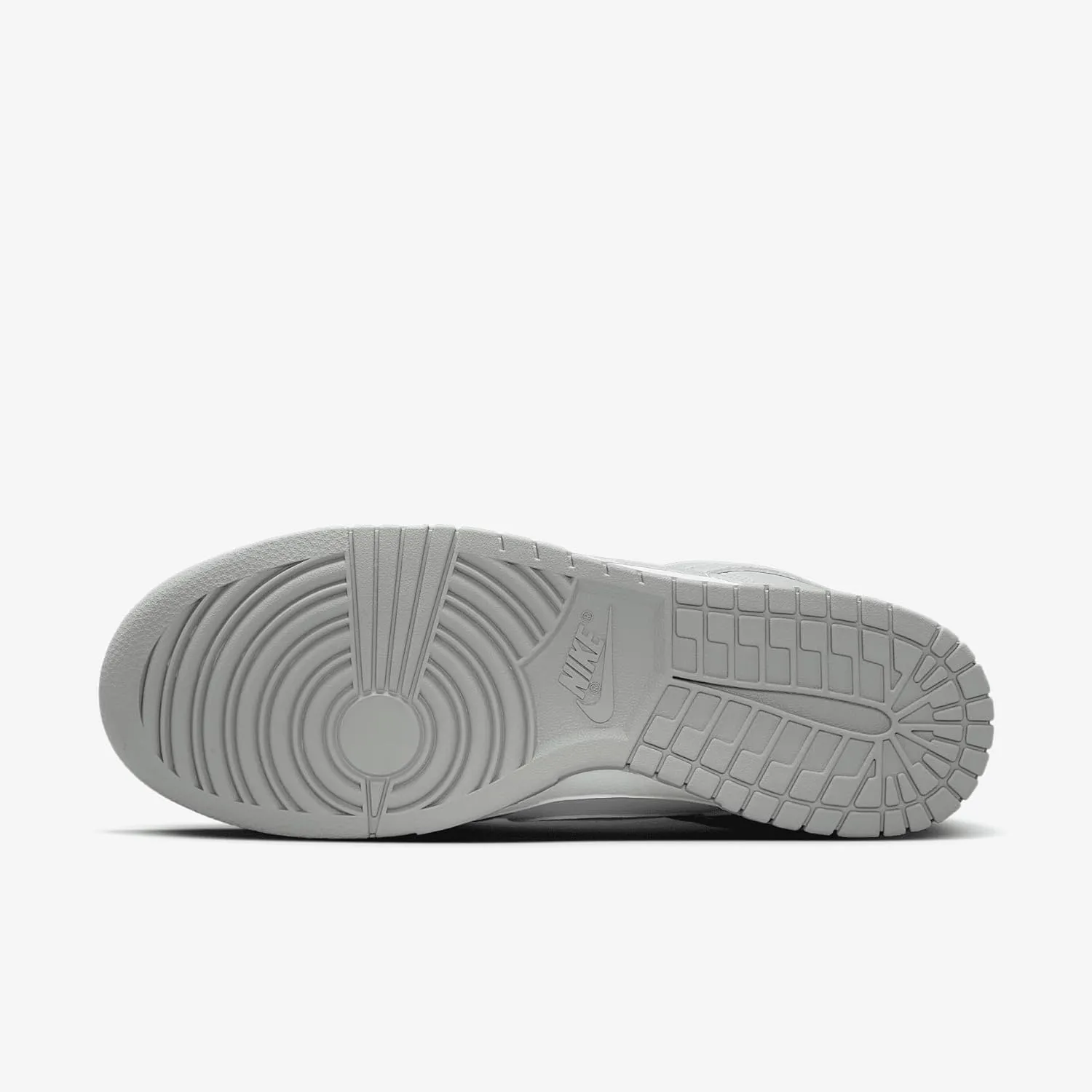 Nike Dunk Low Retro Men's Shoes (HF5441-105, White/White/Light Smoke Grey)