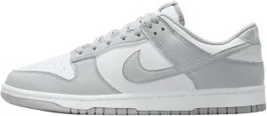 Nike Dunk Low Retro Men's Shoes (HF5441-105, White/White/Light Smoke Grey)