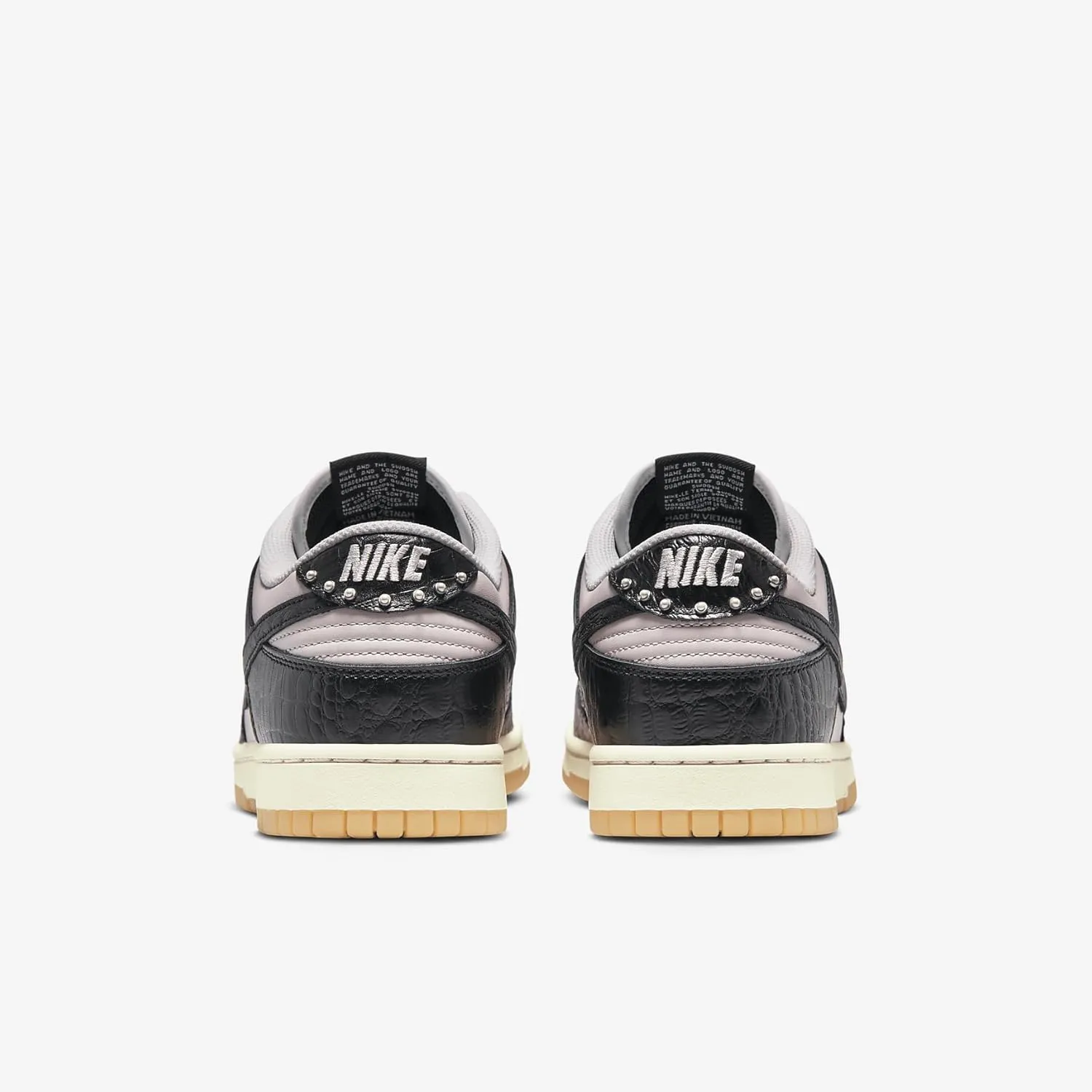 Nike Dunk Low Retro Men's Shoes (HF9191-001, Platinum Violet/Pink Foam/Coconut Milk/Black)
