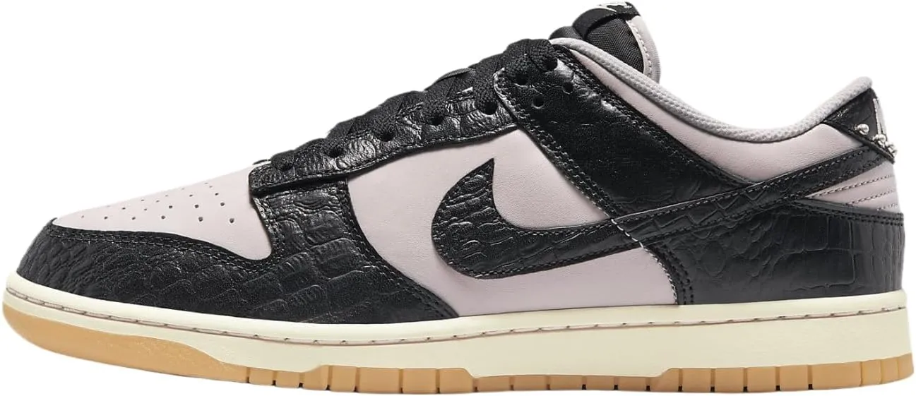 Nike Dunk Low Retro Men's Shoes (HF9191-001, Platinum Violet/Pink Foam/Coconut Milk/Black)
