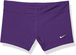 Nike Performance Women's Volleyball Game Shorts (Medium, Purple)