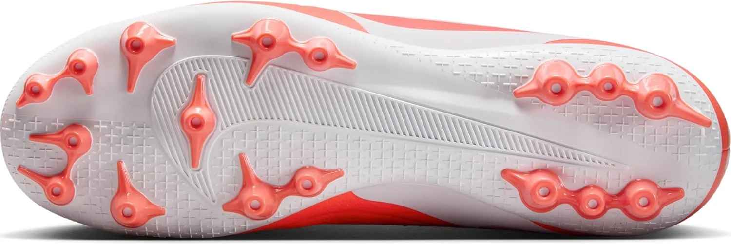Nike Tiempo Legend 10 Academy Artificial-Grass Low-Top Soccer Cleats (DV4340-800, Hot Lava/White)